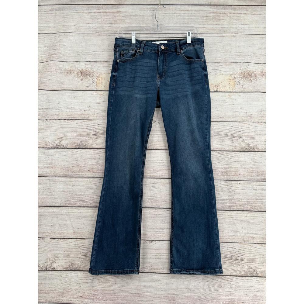 KanCan Bootcut Jeans Womens 8 Dark Wash Mid Rise Stretch Denim